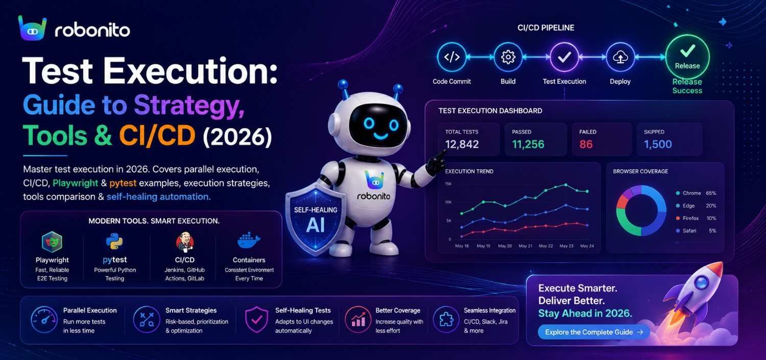 Test execution guide for 2026