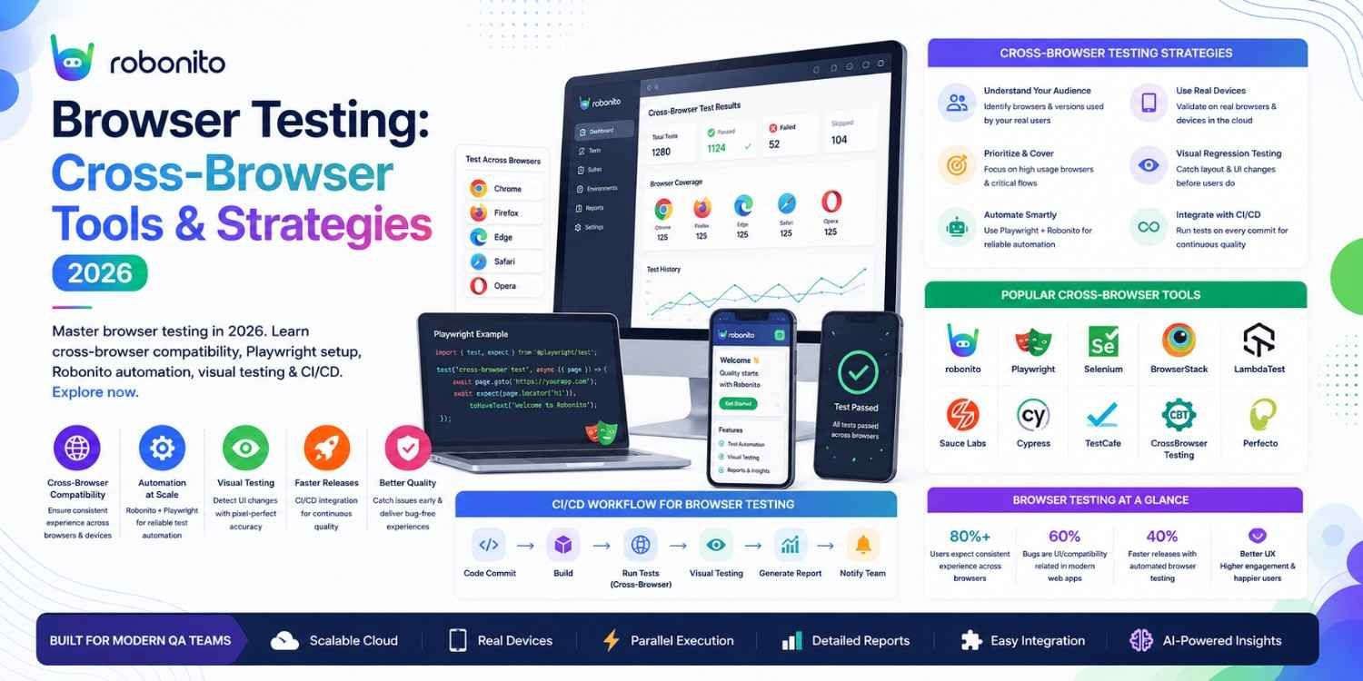Browser Testing: Complete Guide to Cross-Browser Testing Tools & Strategies (2026)