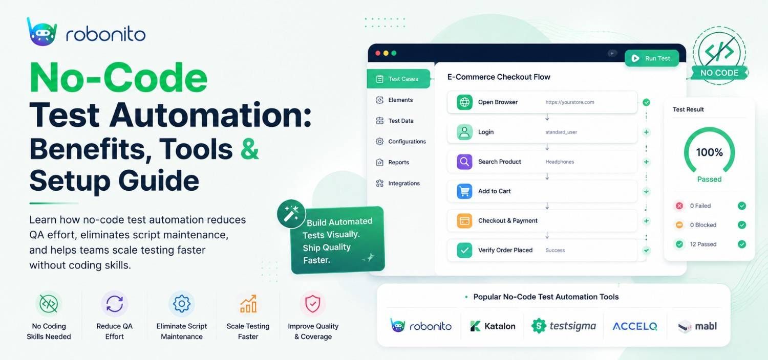 No-code test automation guide