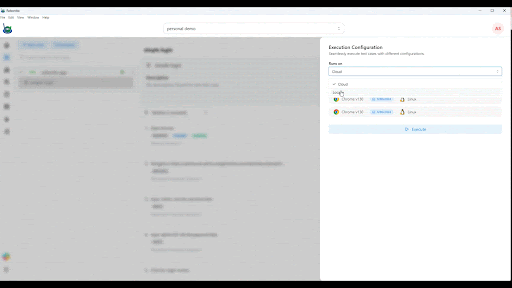 seamless_execution_title_en Interface